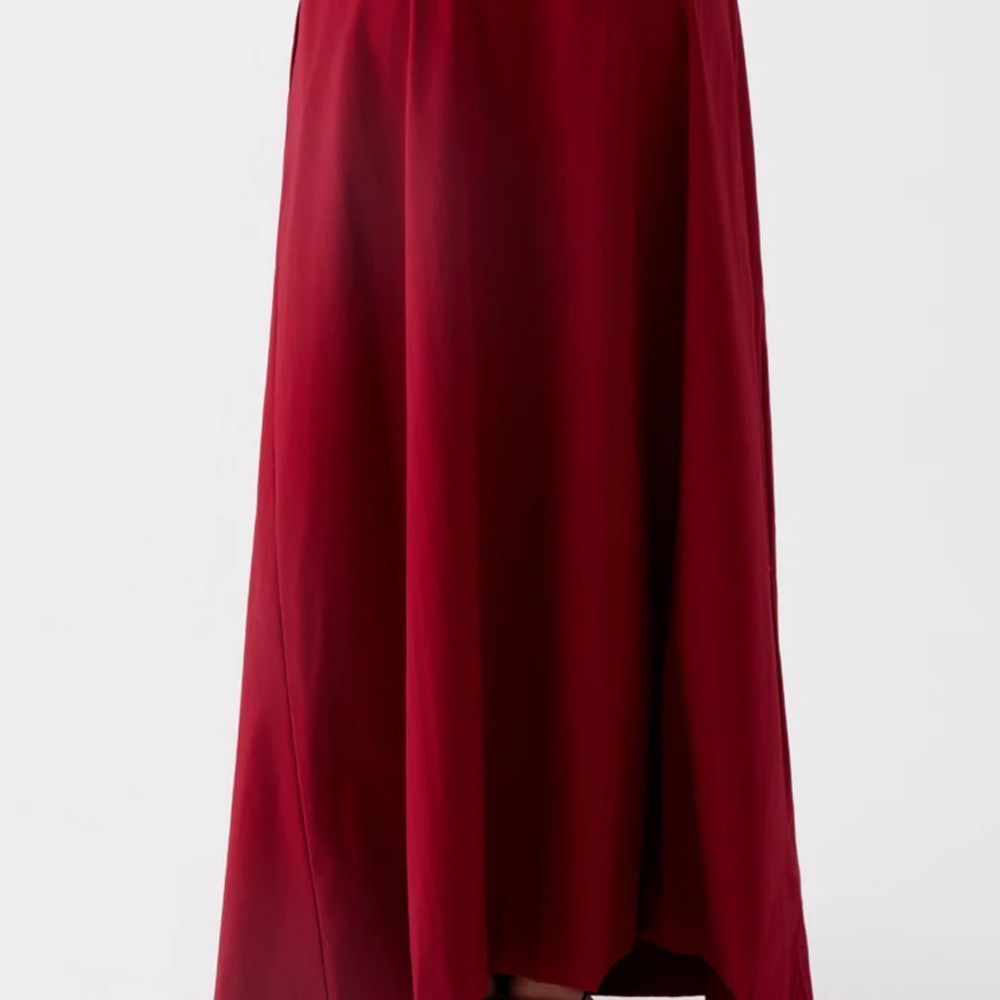 Peppermayo Burgundy Maxi Skirt - Picture 3 of 7